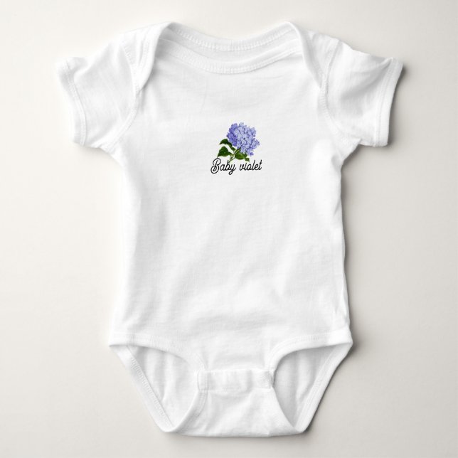 Enkel ren utseende för bebisar t shirt (Framsida)