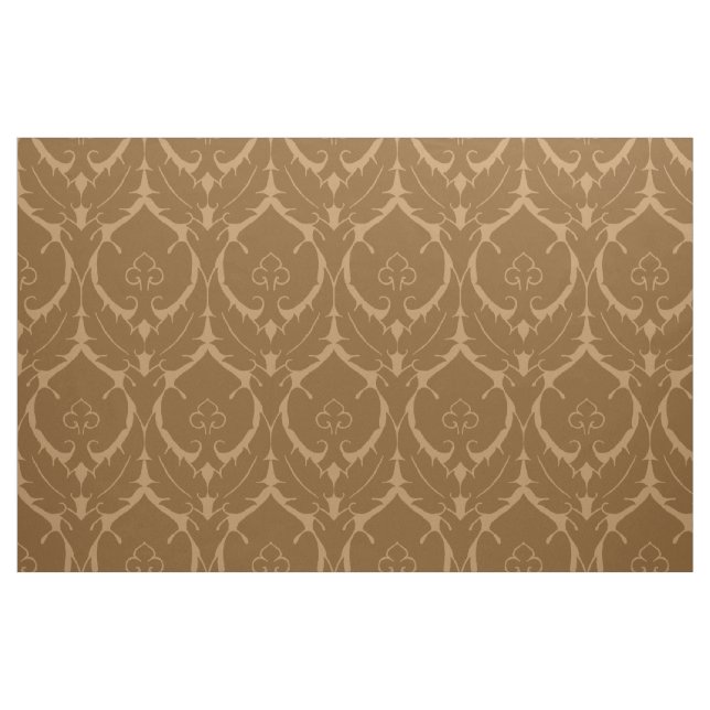 Enkel Renaissance, bränd Caramel Tyg (Fat Quarter)