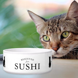 Enkel reserverad för anpassad katt
