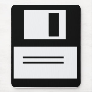 Enkel Retro diskett Mousepad Musmatta
