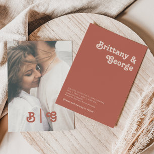 Enkel retro   Gammal fotomogram för Avslappnaden R Inbjudningar