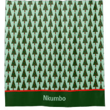 Enkel Retro Julgran med Grund Gräns