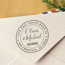 Enkel Returadress för modern kalligrafi