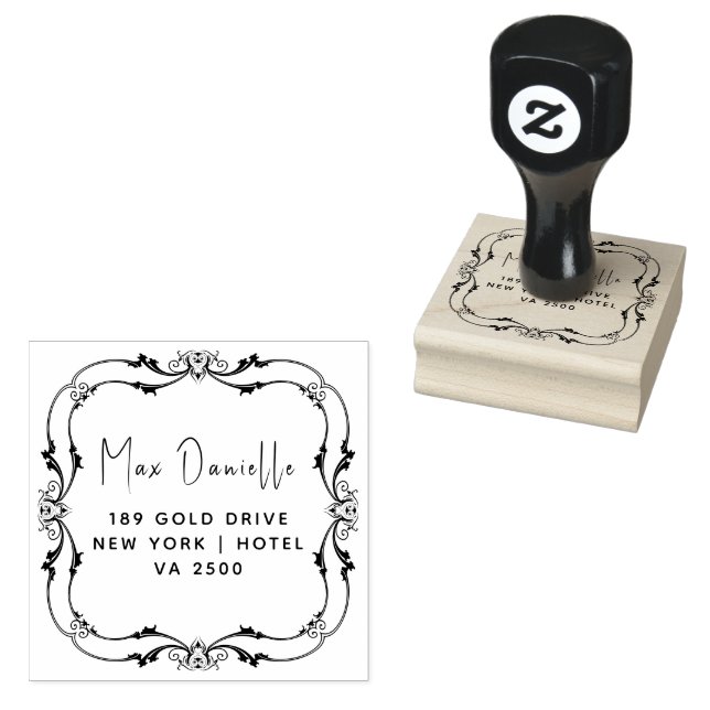 Enkel Returadress för modern Professionell Stämpel (Stämplad)
