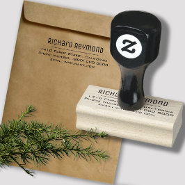 Enkel Returadress Stämpel