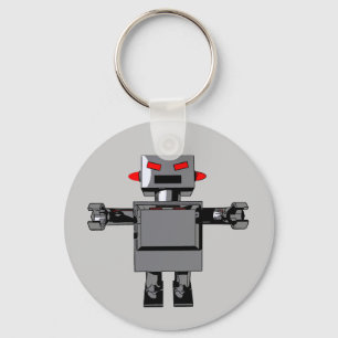 Enkel robot Keychain Nyckelring