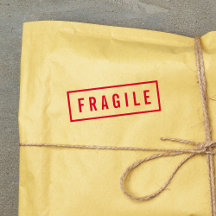 Enkel röd fet Gräns