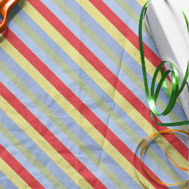 Enkel röd Gult och blå stripe