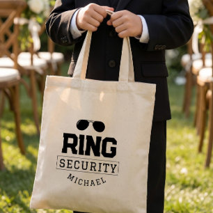Enkel Rolig Ring Säkerhet Bröllop Kid Tygkasse