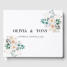 Enkel romantisk Blommigt Bröllop