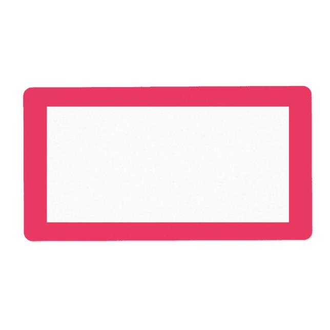 Enkel rosa fraktsedel (Framsidan)