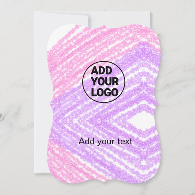 Enkel rosa glitter struktur gnistra lägger till lo (Framsida)