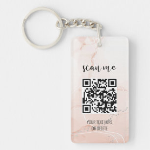 Enkel Rosa QR-Professionell - Logotyp för företa