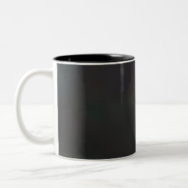 Enkel rosa ros Två-Tonad mugg