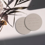 Enkel  Rosa Ta inte min dryck jag dansar Underlägg Papper Rund<br><div class="desc">Utformningen har ett handskrivet teckensnitt och modern minimalistisk design. Designad att samordna med för "SERENA" bröllopsinbjudan. Om du vill flytta texten eller ändra storlek, teckensnitt eller färg klickar du på "Klicka för att anpassa ytterligare". Visa samlingslänken på den här sidan om du vill se alla matchande objekt i den här...</div>