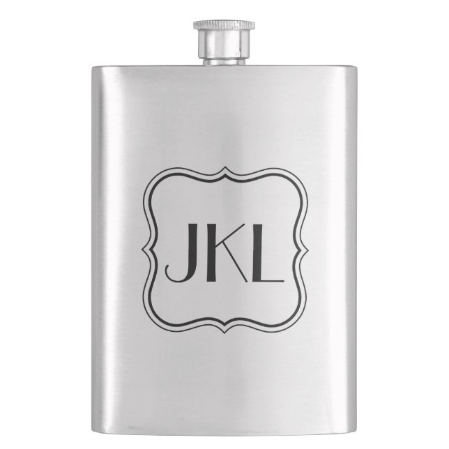 Enkel ruta med Monogram Fickplunta (Framsidan)