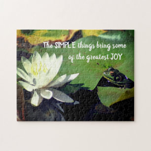 Enkel Sak Frog inspirationsoffert Pussel