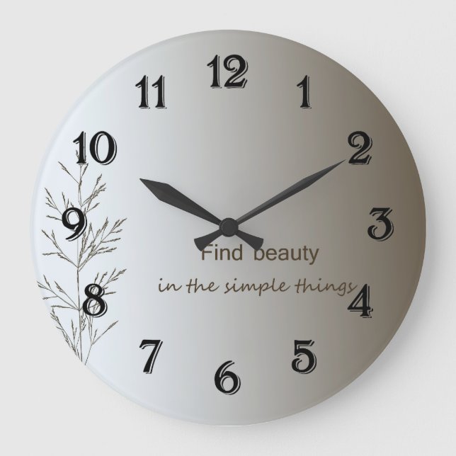 Enkel Sak Stor Klocka (Framsida)