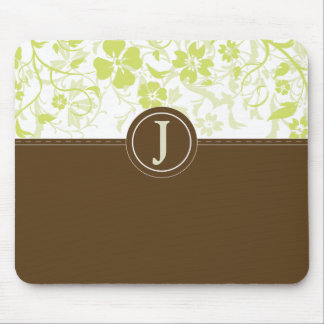 Enkel Seagrass Monogrammed Mousepad Musmatta