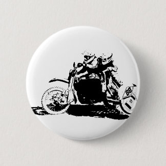 Enkel Sidecarcross design Knapp