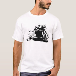 Enkel Sidecarcross design T-shirt