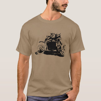 Enkel Sidecarcross design Tee Shirt