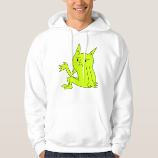 Enkel sittande goblin-hoodie hoodie