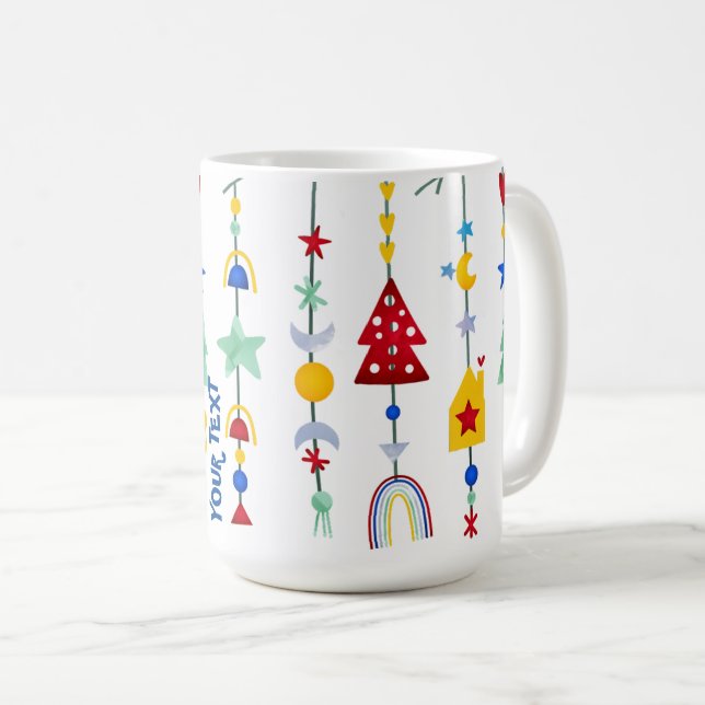 Enkel skandisk minimalistisk kaffemugg (Framsida höger)