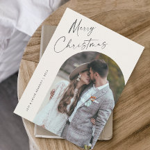 Enkel skript Boho Arch-jul