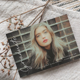 Enkel skript för fotofester för examen