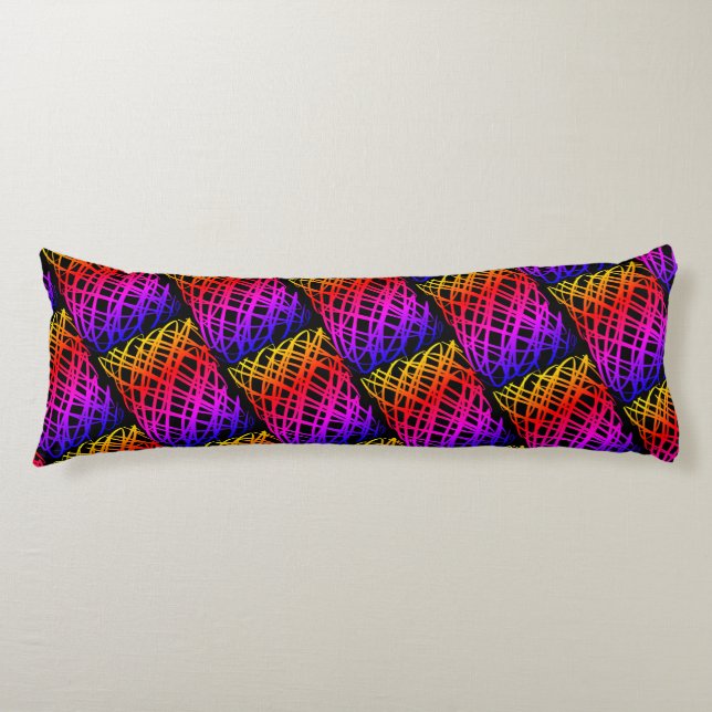 Enkel skript | Halv nedgång | Svart bakgrund | Kroppskudde (Framsidan)