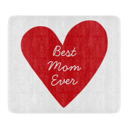 Enkel skript Red Heart Best Mamma någonsin Mors da