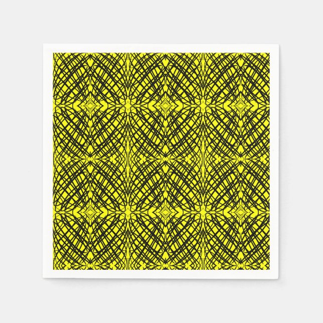 Enkel skript | Spegel Tiling | GULT | Pappersservett (Framsidan)