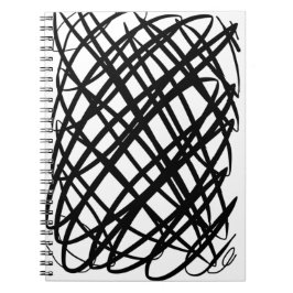 Enkel skript | Svart | SPIRAL Anteckningsbok