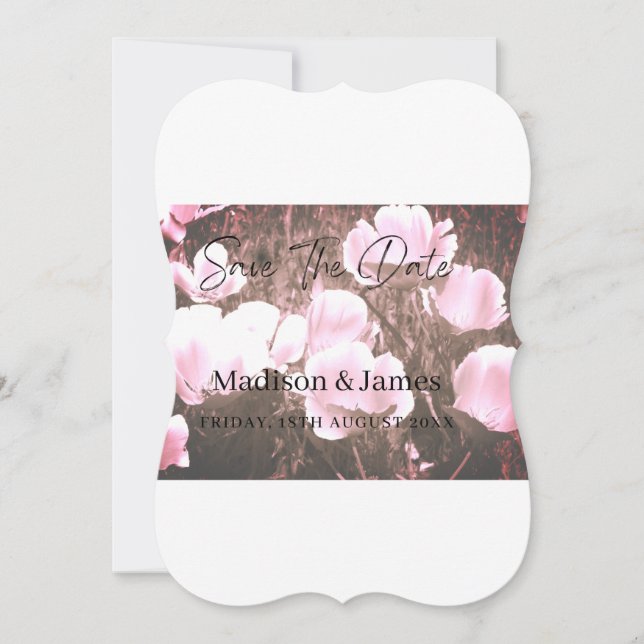 Enkel skriptbudget Spara datuminbjudningar Spara Datumet (Framsida)