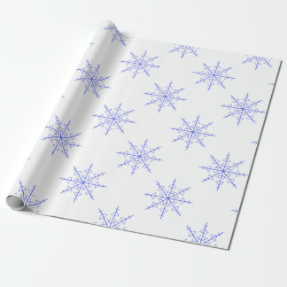 Enkel snöflinga presentpapper