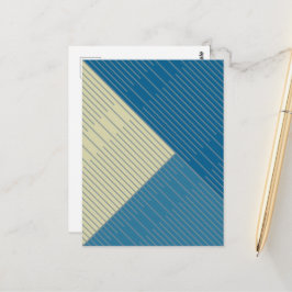 Enkel Snyggt Linjer 2 Vykort