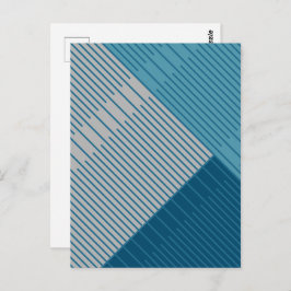 Enkel Snyggt Linjer Vykort