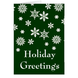 Enkel Snyggt och modernt julkort Hälsningskort