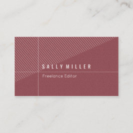 Enkel snyggt visitkort