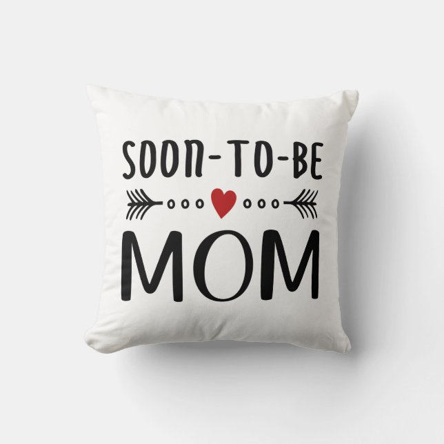 Enkel sol till Mamma Mors dag| Dekorativ kudde (Framsida)
