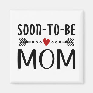 Enkel sol till Mamma Mors dag Magneter