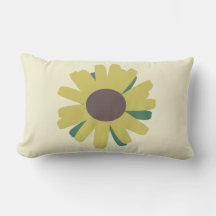 Enkel solros Brun Grön Gul Blomma  
