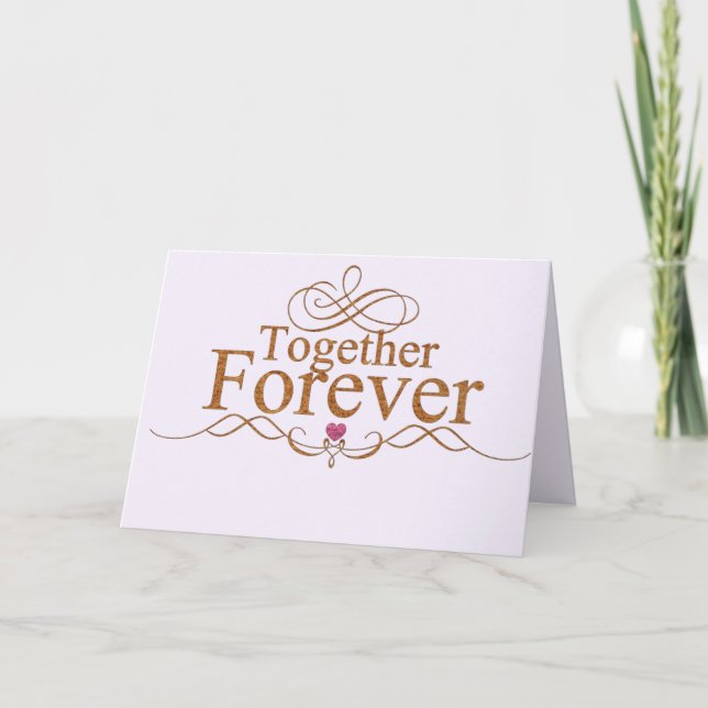ENKEL SOM DETTA KÄRLEK/VALENTINE/ANNIVERSARY CARD TACK KORT (Framsida)