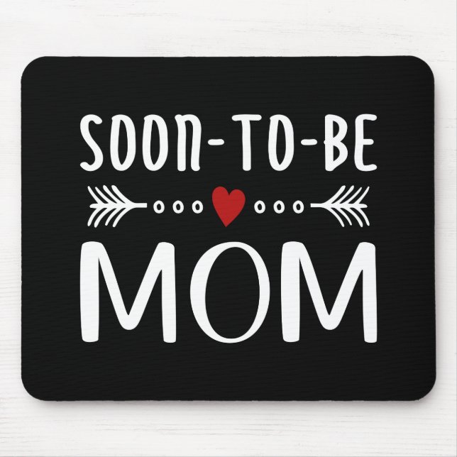 Enkel soon-to-be-Mamma Mors dag | Mousepad Musmatta (Framsidan)