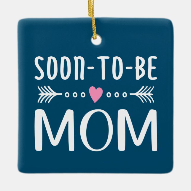 Enkel soon-to-be-Mamma Mors dag | Ornament (Framsida)
