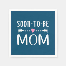 Enkel soon-to-be-Mamma Mors dag | Pappersservett