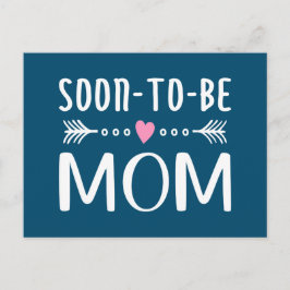 Enkel soon-to-be-Mamma Mors dag | vykort