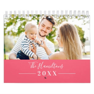 Enkel söt familjefoto 2022 kalender