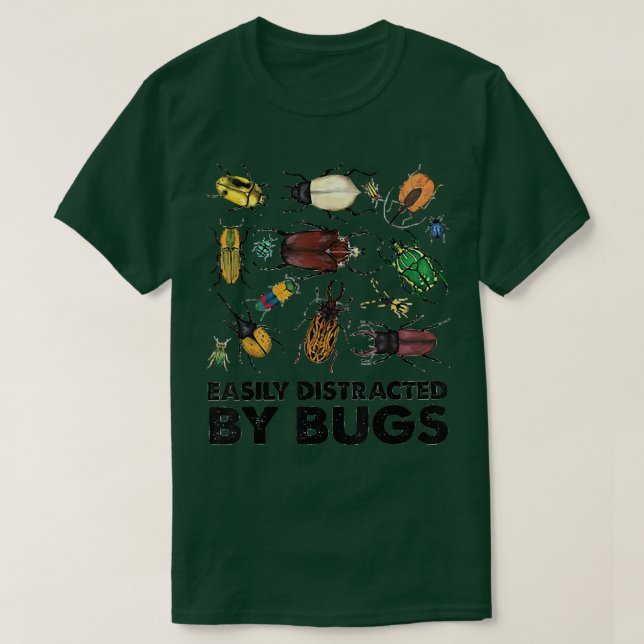 Enkel spridning från Kryp Insekter Science Insekt  T Shirt (Design framsida)